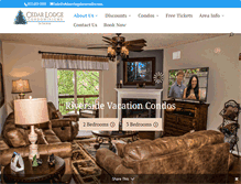 Tablet Screenshot of cedarlodgecondos.com